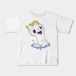 I hate everyone Kids T-Shirt